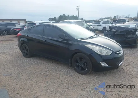 2013 Hyundai Elantra Gls z USA, uszkodzony, nr VIN 5NPDH4AE8DH407326